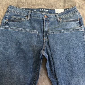 NWT Sonoma bootcut jeans, 16